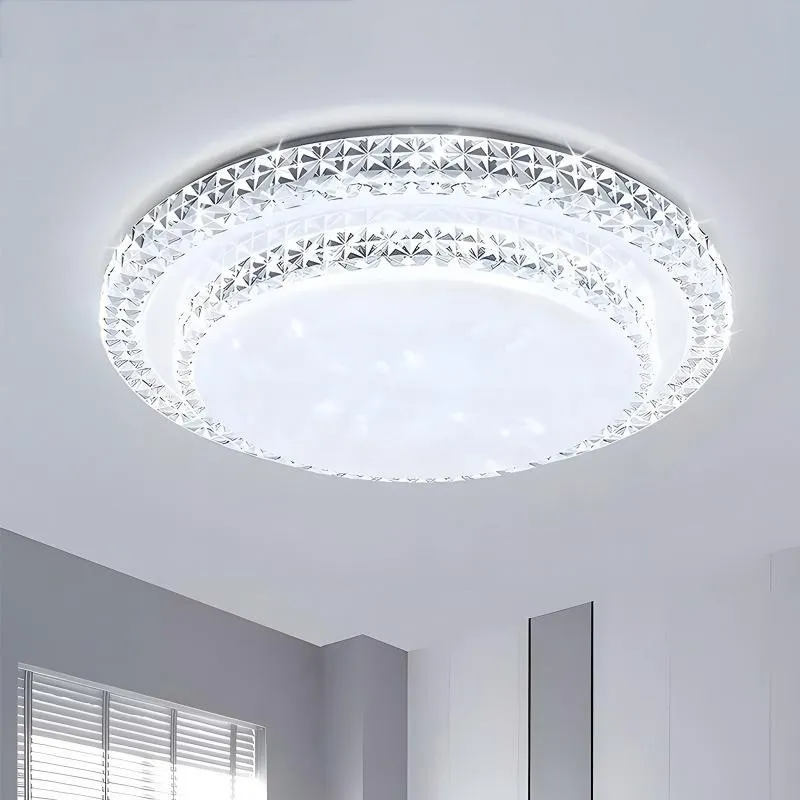 Потолочный светильник CL089-400-WH Хрустальный диск (3)