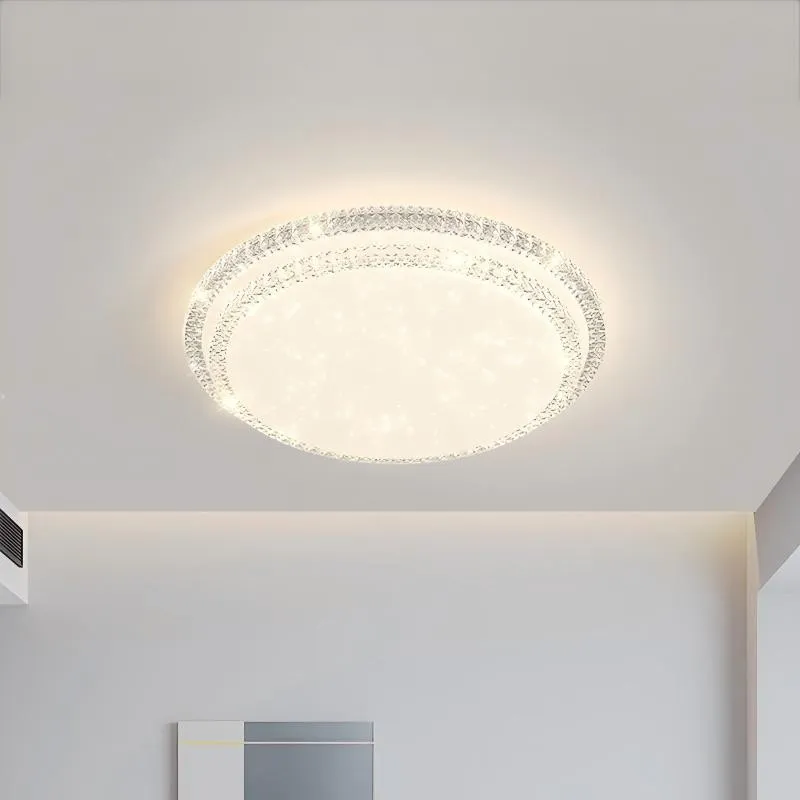 Потолочный светильник CL089-400-WH Хрустальный диск (4)