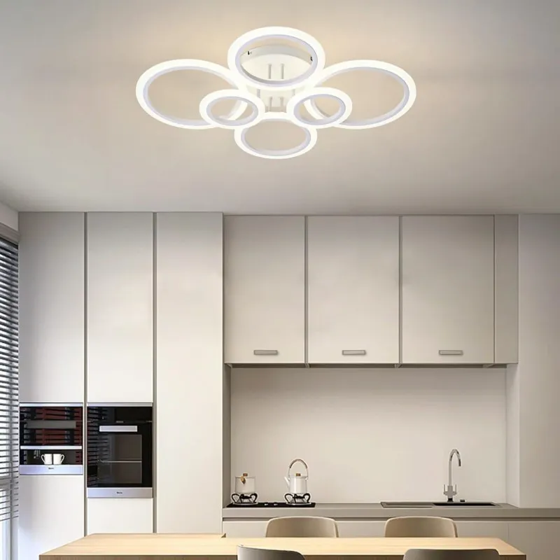 Потолочный светильник PM003 Шесть колец (2)