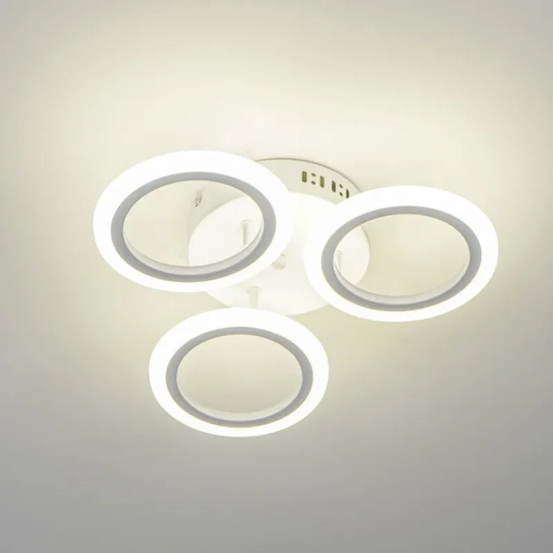 Потолочный светильник YKL34-02X3H Три кольца (2)